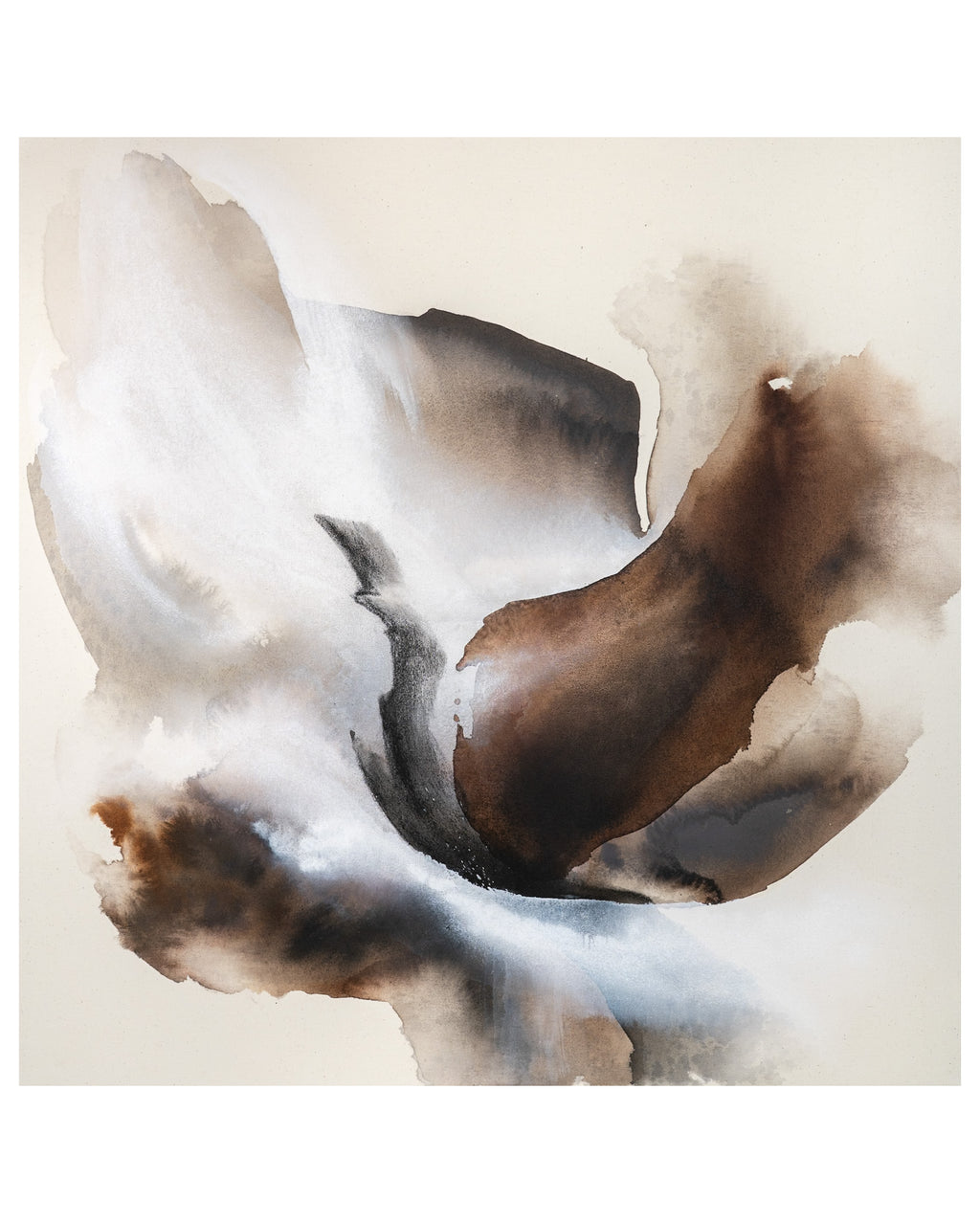 The Bloom of My Becoming | 100x100 cm