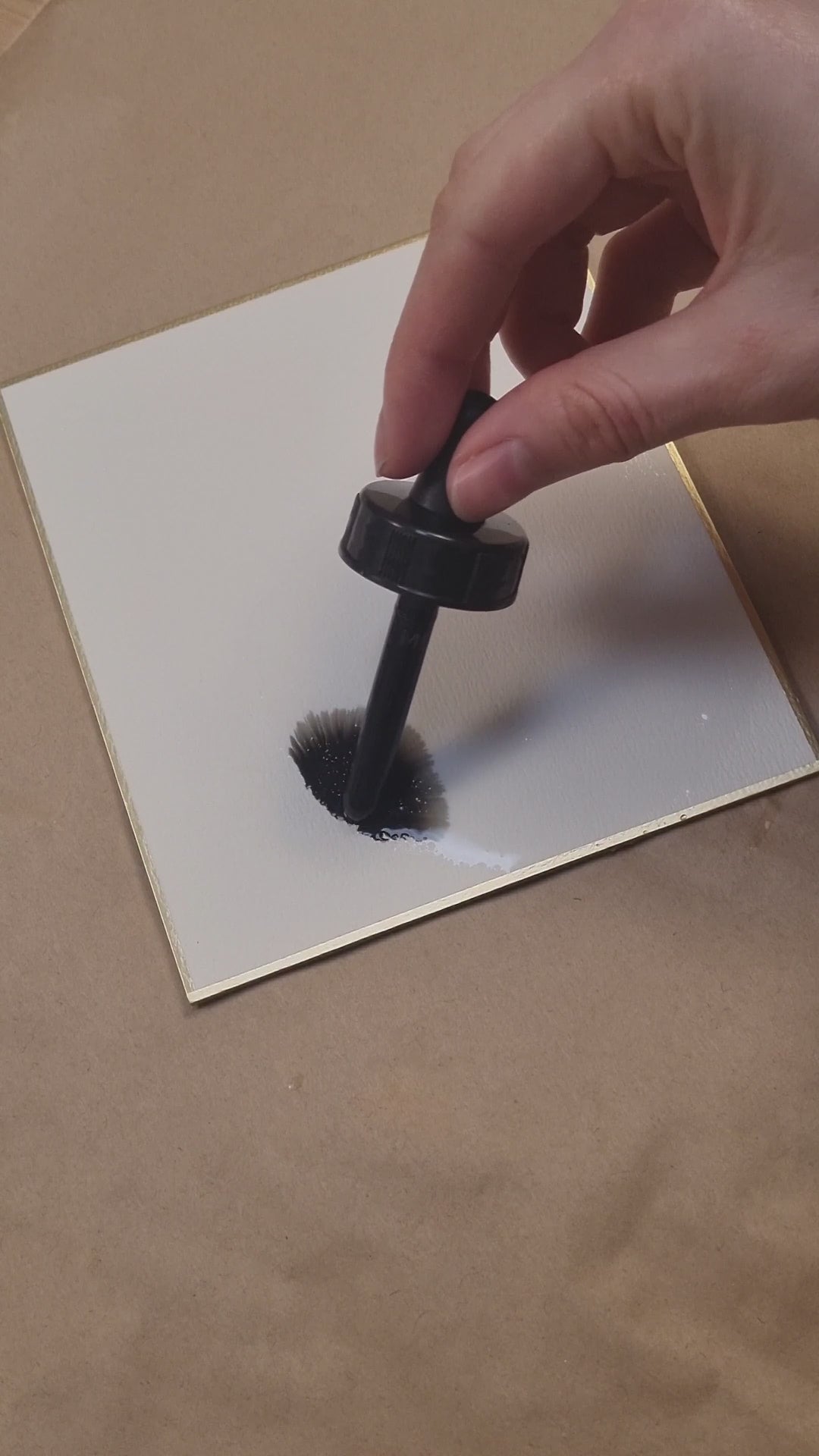 One-Day Abstract Art on Japanese Scrolls Workshop